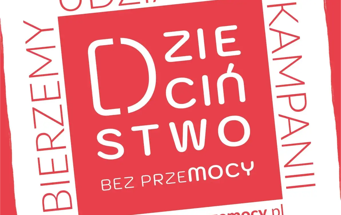 Grafika kampani Dzieciństwo bez przemocy